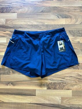 Avia running/bike short moisture wick comfort stretch reflective women’s Sz XXL